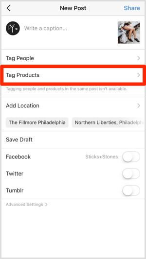 Как добавить Shopping Tags в Instagram