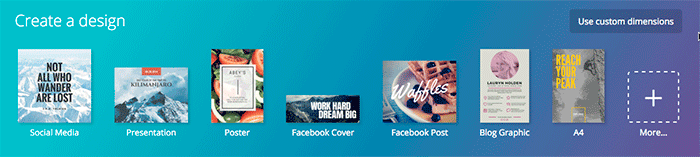 Canva создать дизайн