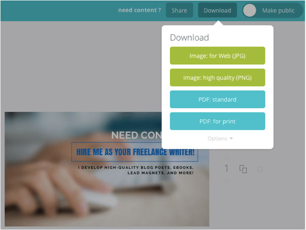 Canva скачать шаблон