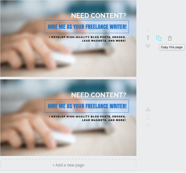 Canva создать дубликат пользовательского шаблона