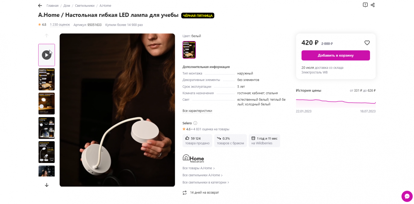 Как начать продавать на Wildberries
