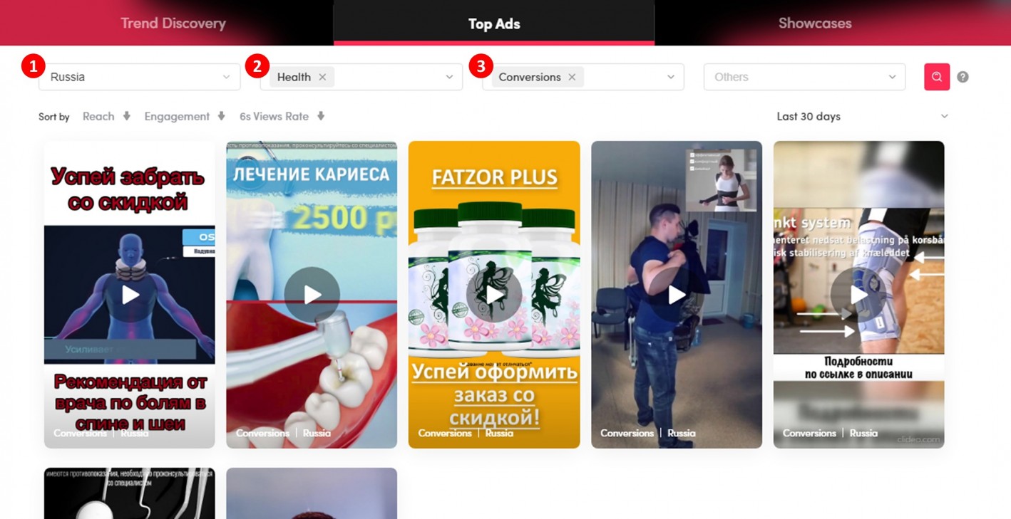 креативы под TikTok