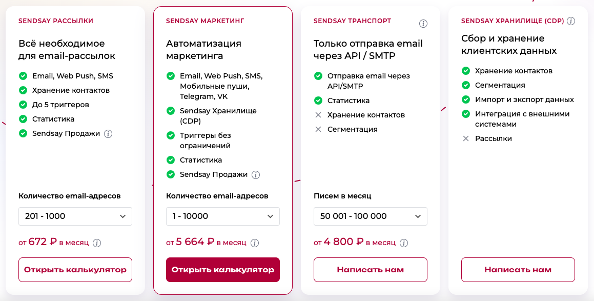 Сервис рассылки email