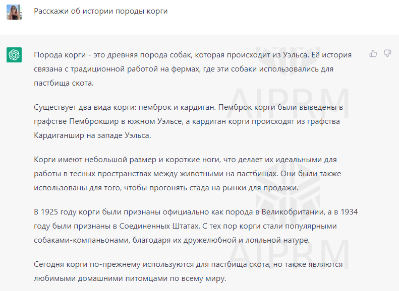 нейросеть ChatGPT