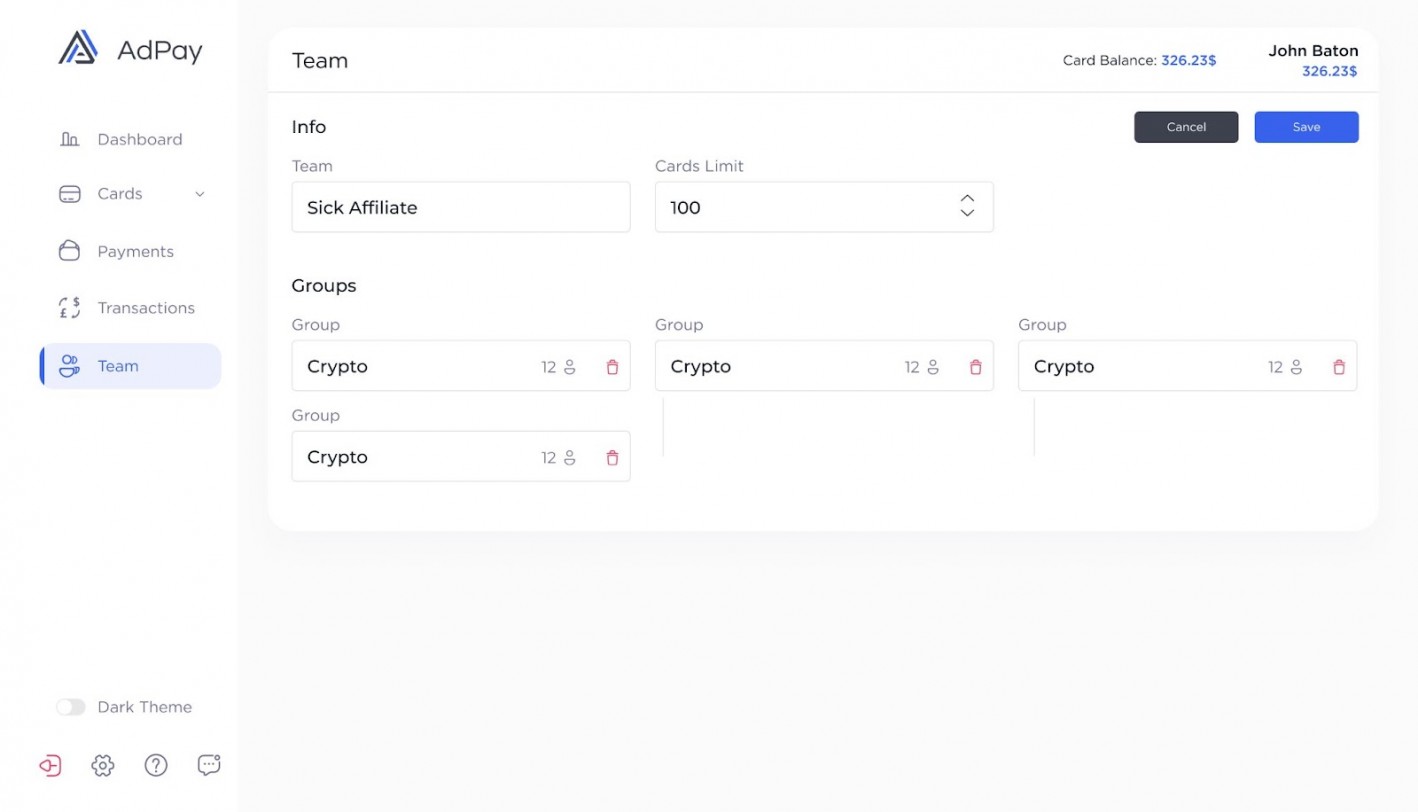 AdPay.Cards