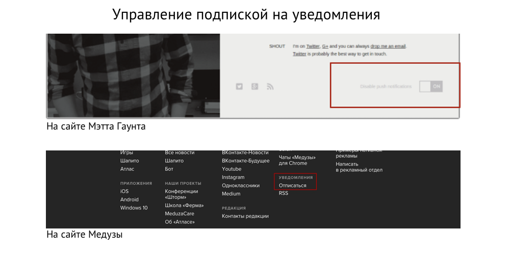 push-уведомления