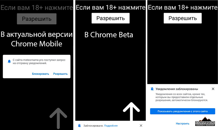 пуш трафик