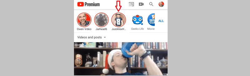 Youtube Stories