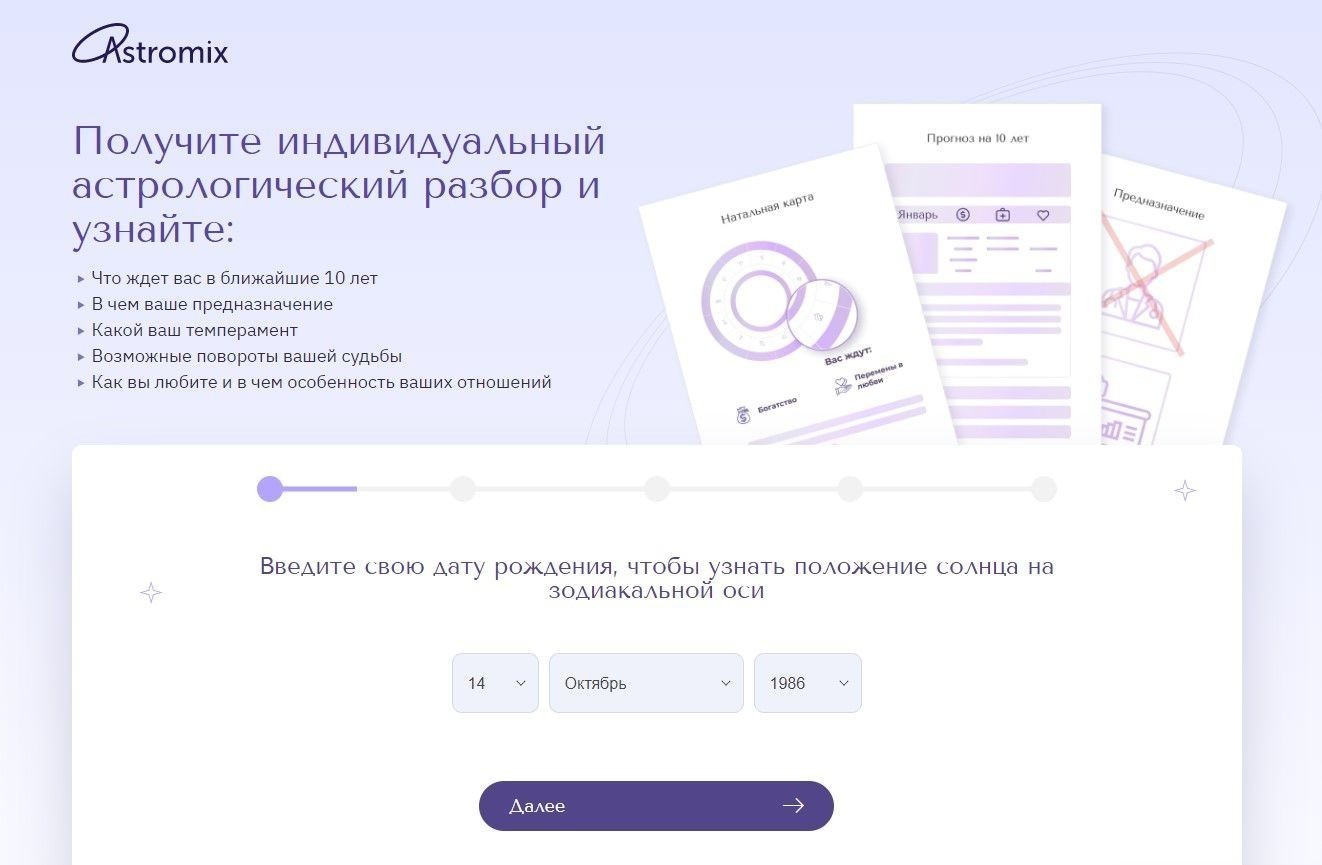 Кейс гороскопы с Яндекс.Директ