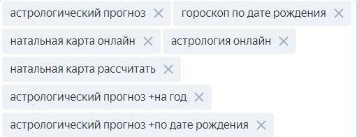 Кейс гороскопы с Яндекс.Директ