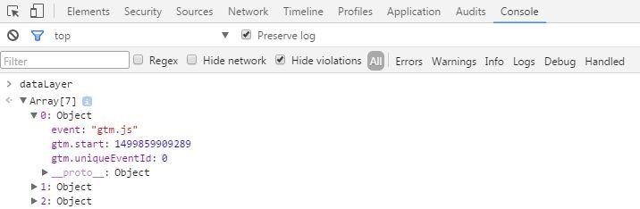 google tag manager