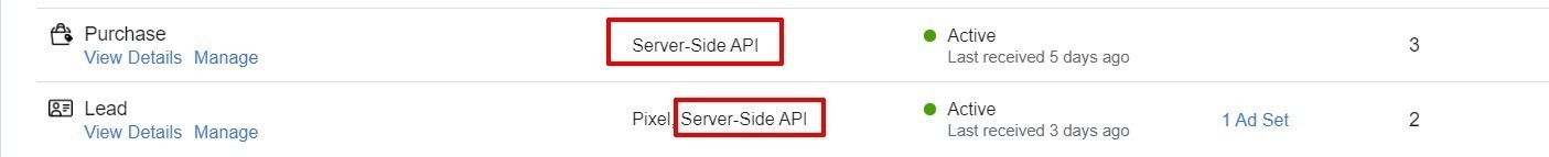 Server Side API Facebook