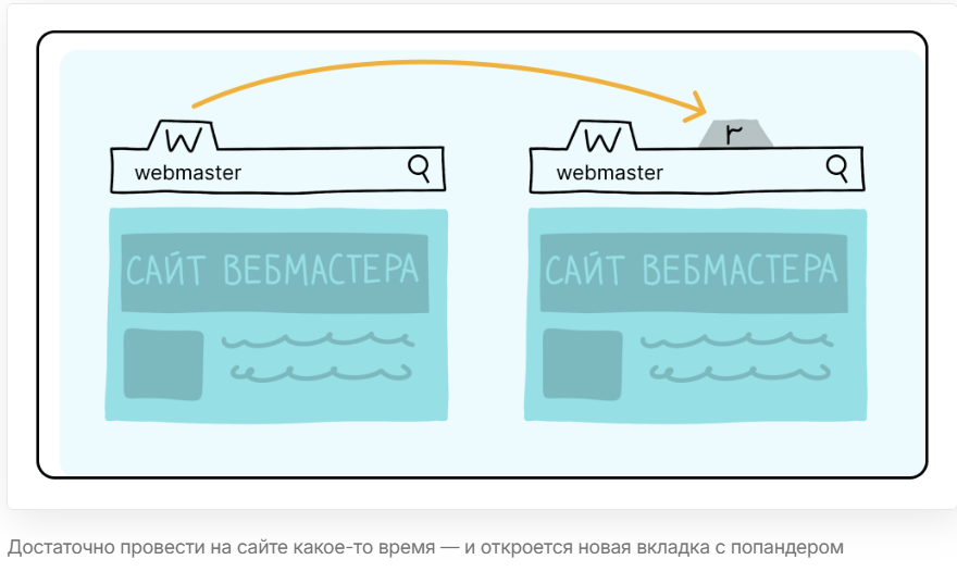 Что такое попандер