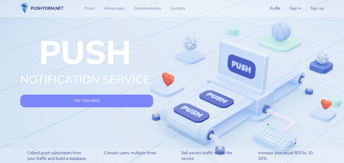 Pushtorm