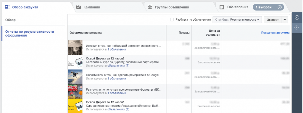 как создать хорошее объявление на facebook