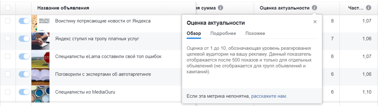 Аукцион Facebook