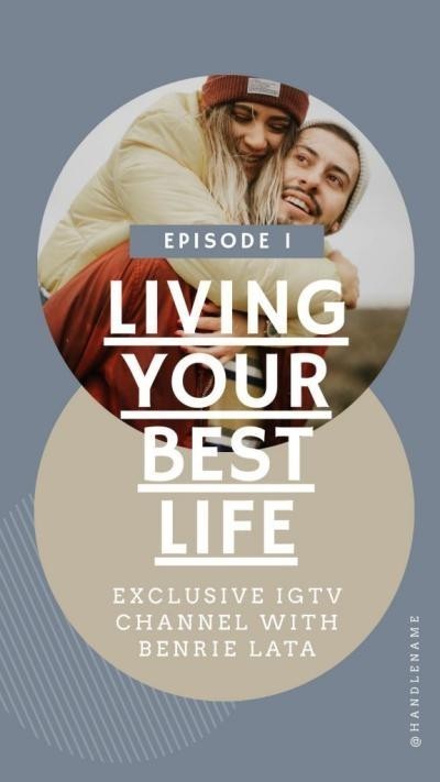 шаблон для igtv