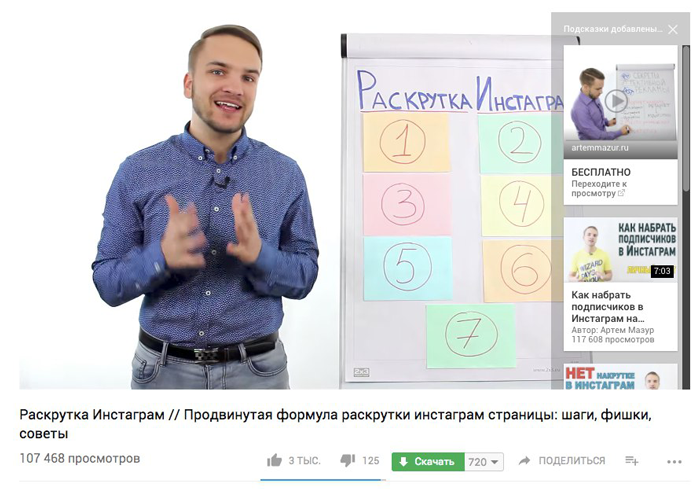 как увеличить конверсию на youtube