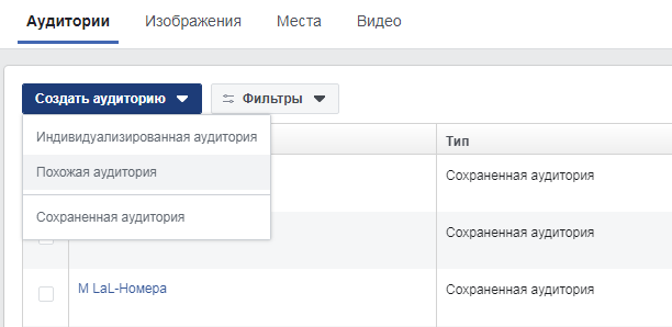 как создать look-alike аудитории