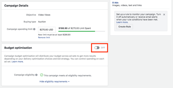 ошибки в настройке рекламной кампании на Facebook