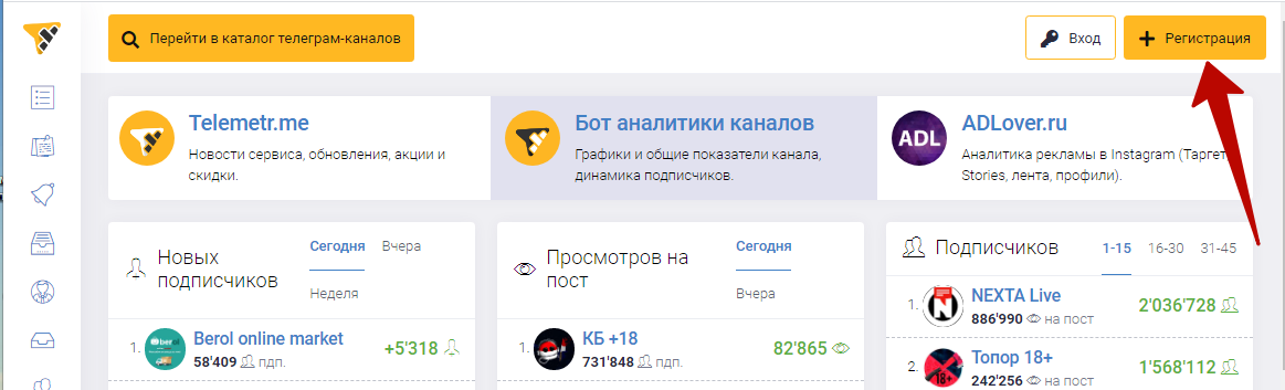 Реклама в Telegram