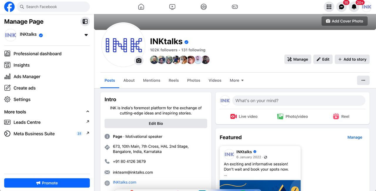 Агентские аккаунты Facebook