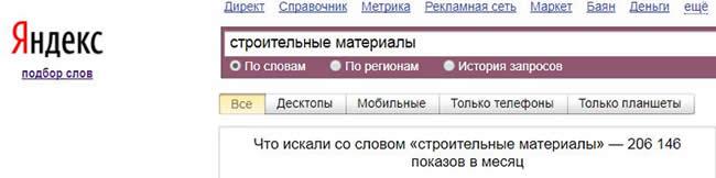 Как собрать семантическое ядро