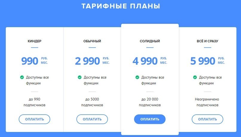 Сервисы рассылок во ВКонтакте