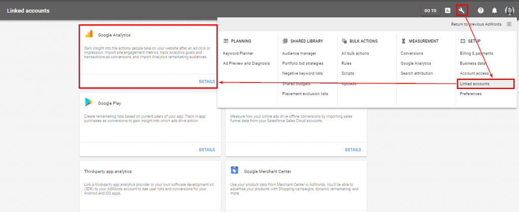 ошибки при работе с Google Analytics