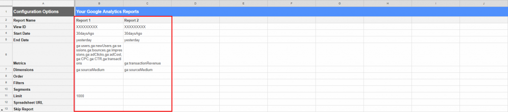 ошибки при работе с Google Analytics