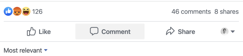 негативные комментарии к рекламе Facebook