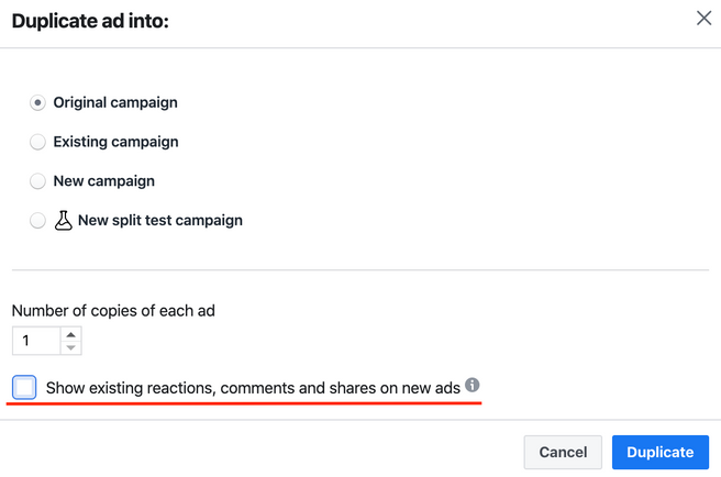 негативные комментарии к рекламе Facebook