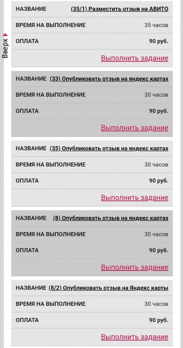 Turbotext - примеры заказов по размещению отзывов за деньги