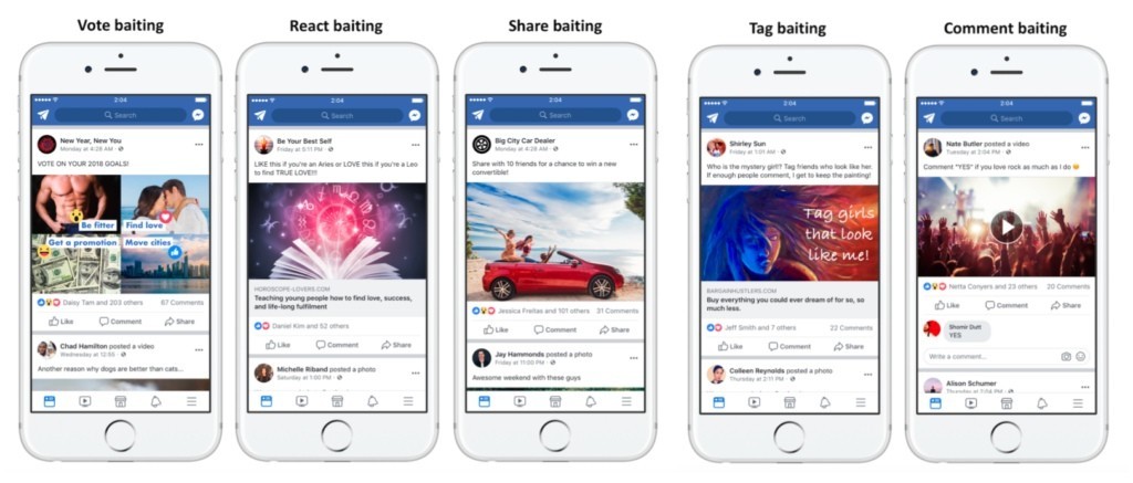 алгоритм Facebook 2019