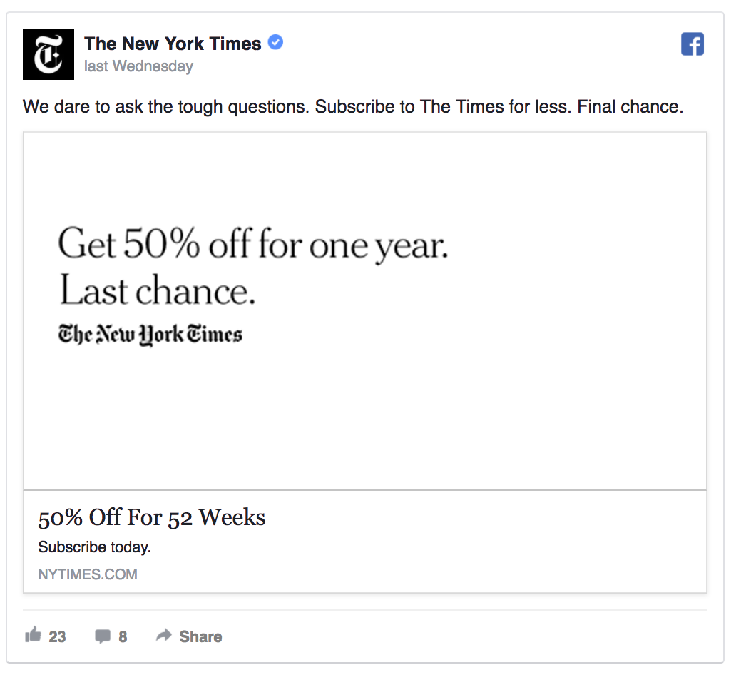 эффективная реклама facebook