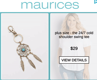 Принципы ретаргетинга – пример интернет-магазина одежды Maurices