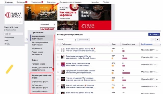 лидформы Facebook
