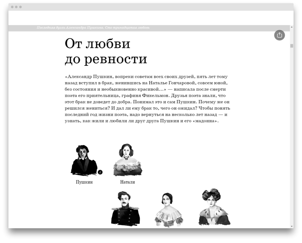 Инфографика Пушкин