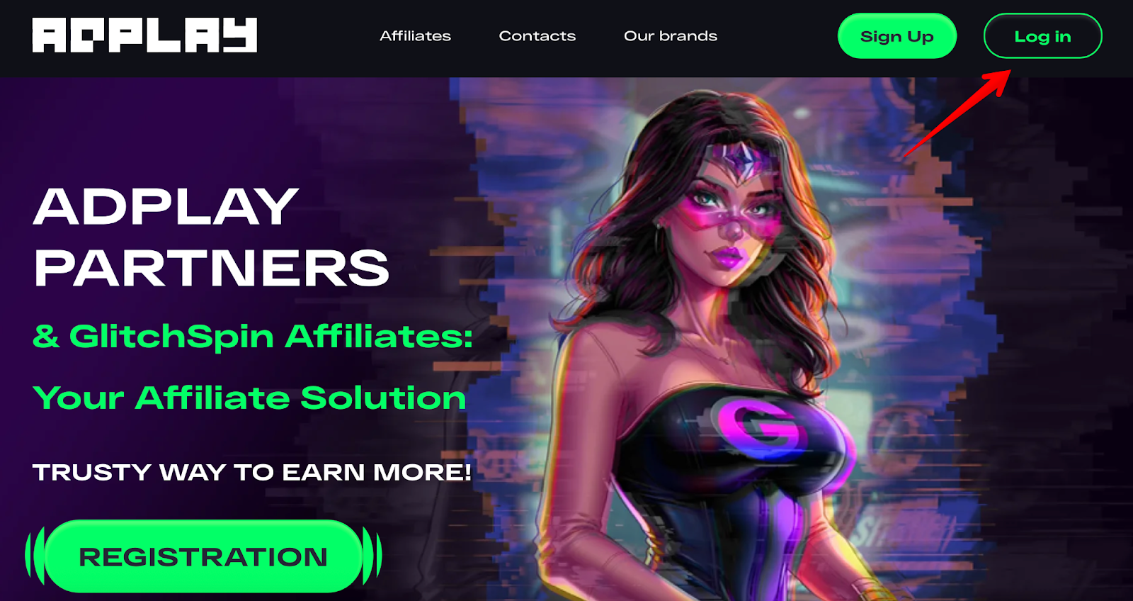 Авторизация AdplayPartners