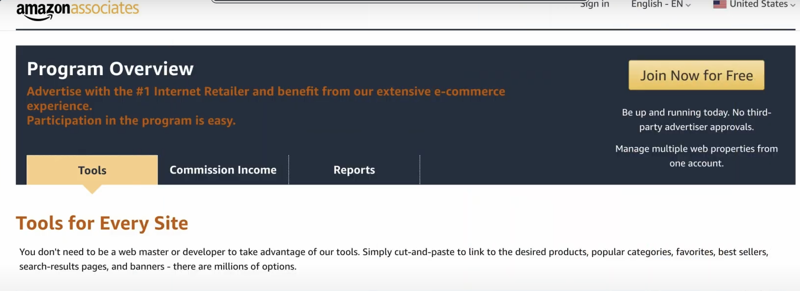 Партнерская платформа Amazon