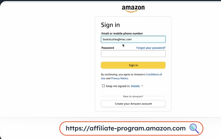 Как зарегистрироваться в Amazon Associates