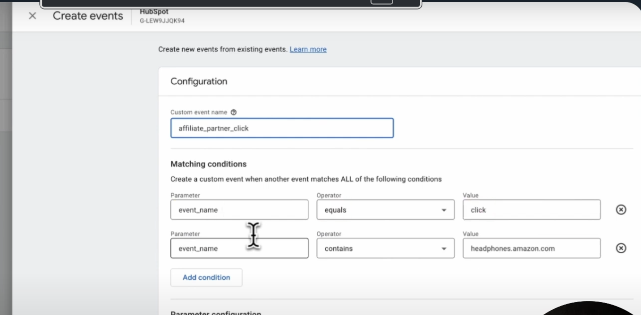 Debug View в Google Analytics отслеживание кликов