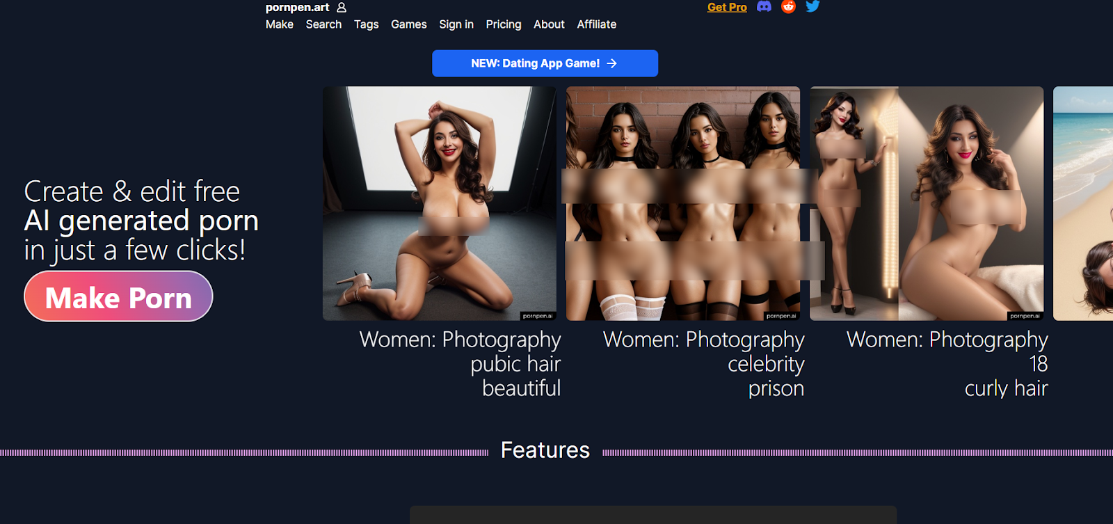 PornPen.art нейросеть