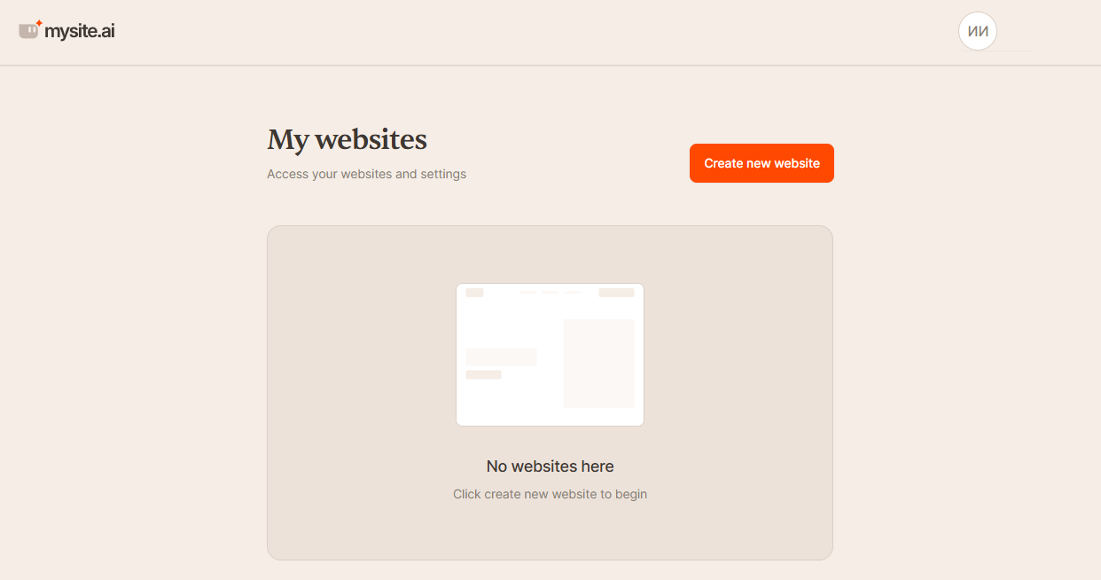 Нейросеть Mysite.ai