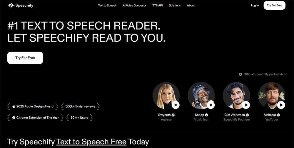 Speechify нейросеть
