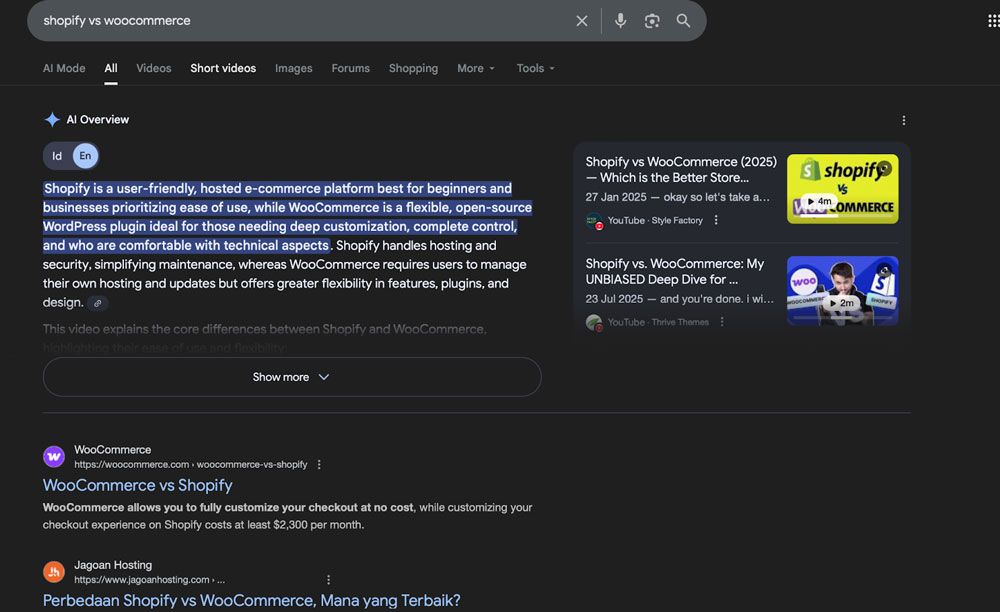 Кейс WooCommerce и Shopify