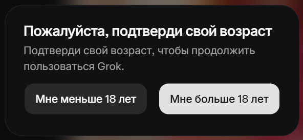 Функция spicy Grok Imagine