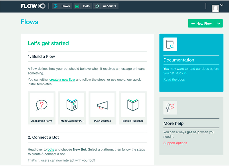Flow XO конструктор для разработки ботов | Изображение 5