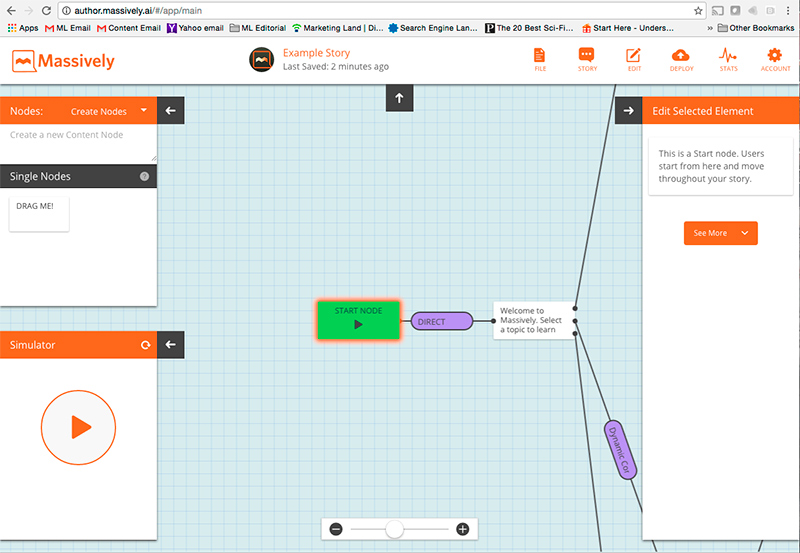 Massively Конструктор для создания ботов | Изображение 8