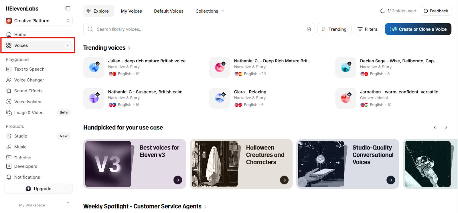 Нейросеть для озвучки ElevenLabs